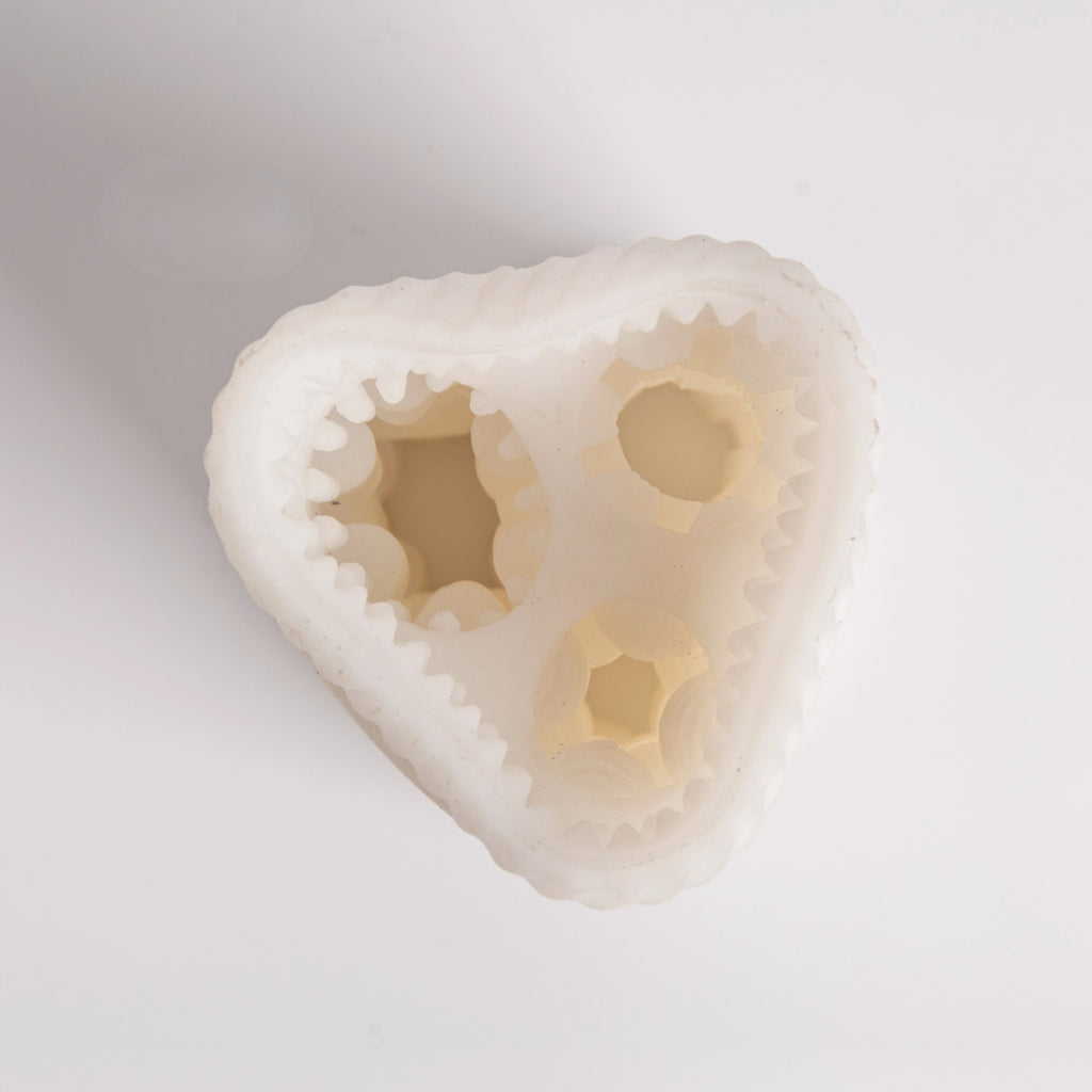 3-in-1 Real Feel Masturbator with Triple Entry Design - 4.5 inch