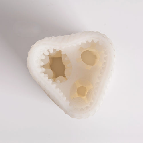 3-in-1 Real Feel Masturbator with Triple Entry Design - 4.5 inch