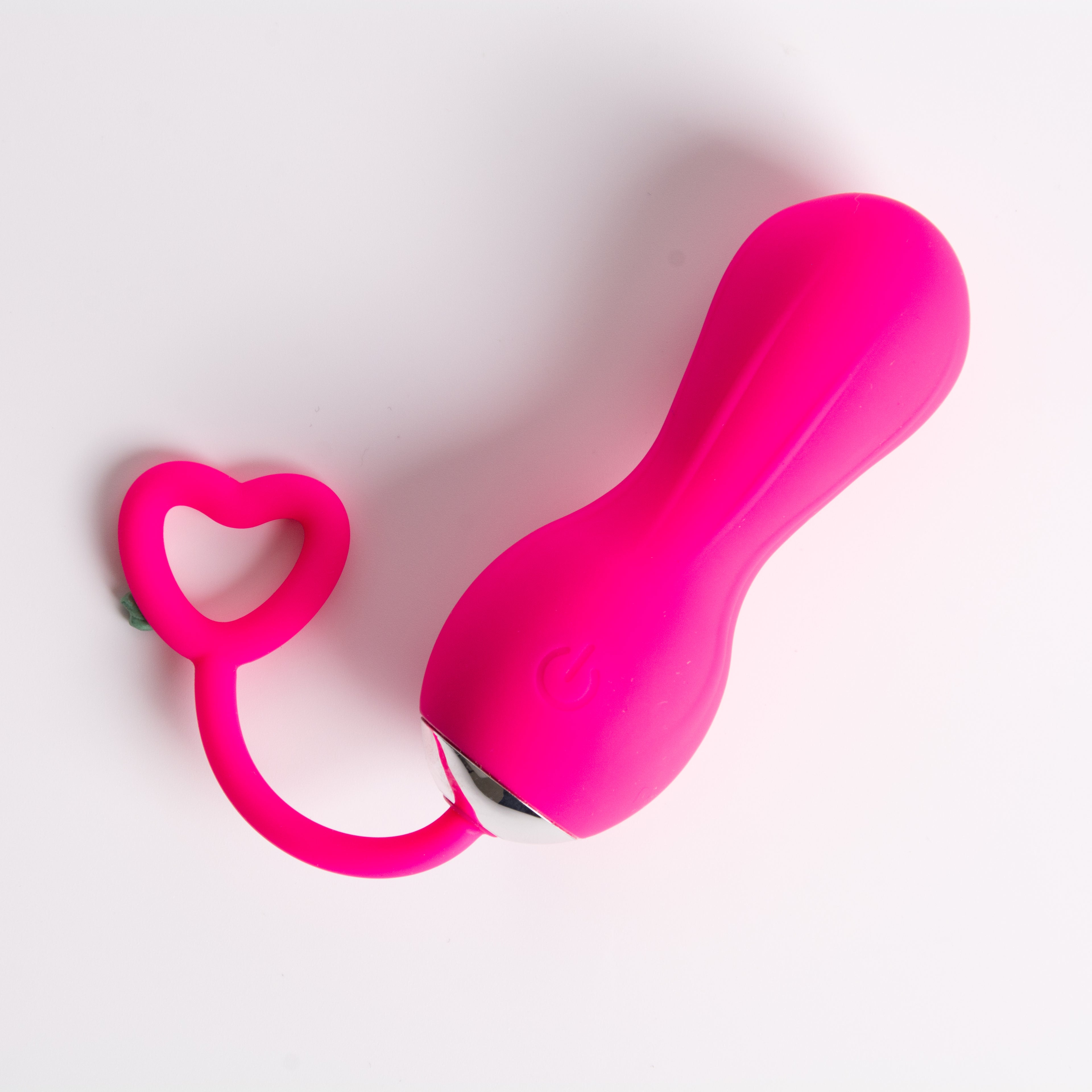 Heart Handle Vibrating Egg – Remote Control Silicone Love Egg