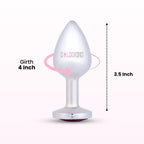 Crystal Jewel Metal Butt Plug