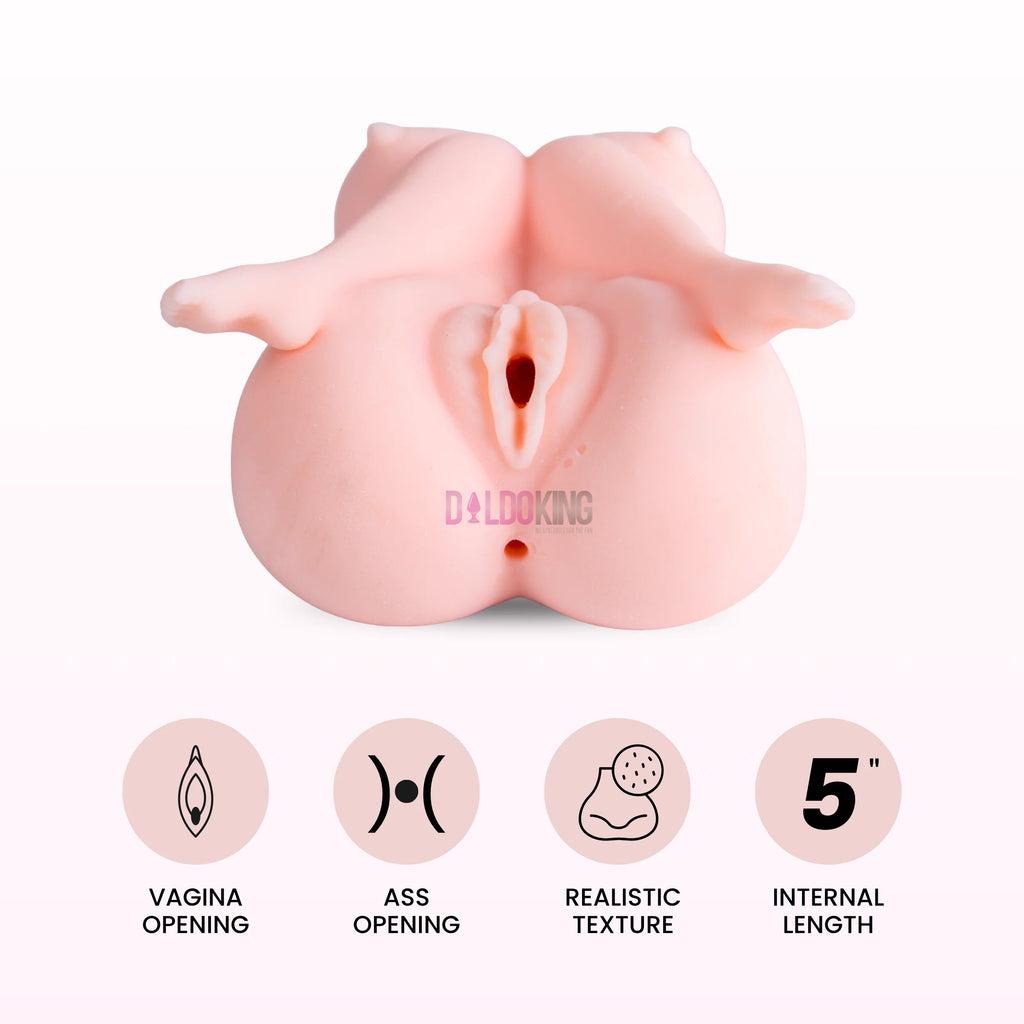 Soft 6 Inch Body Male Masturbator Doll
