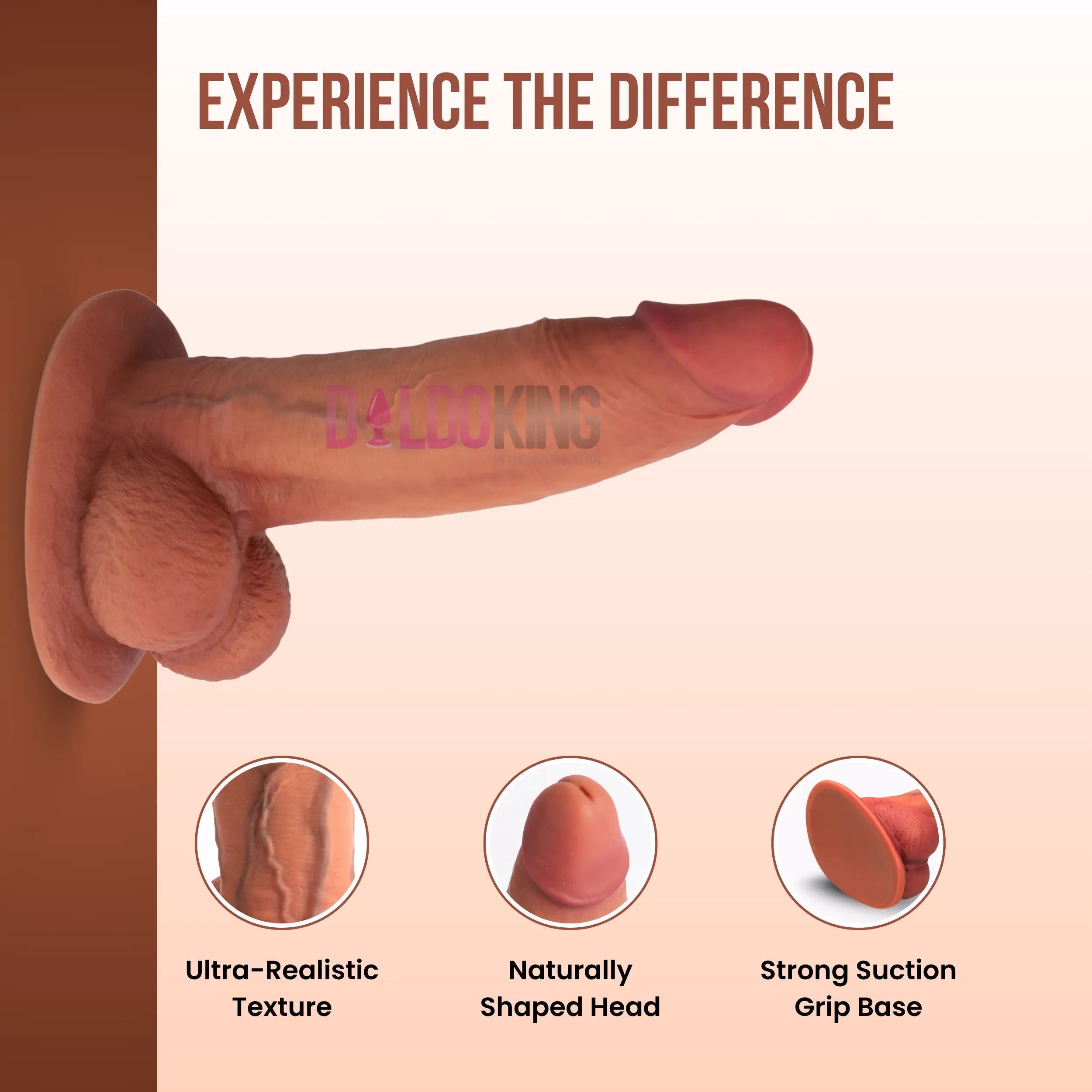 Only Fun Realistic Dildo 10 inch