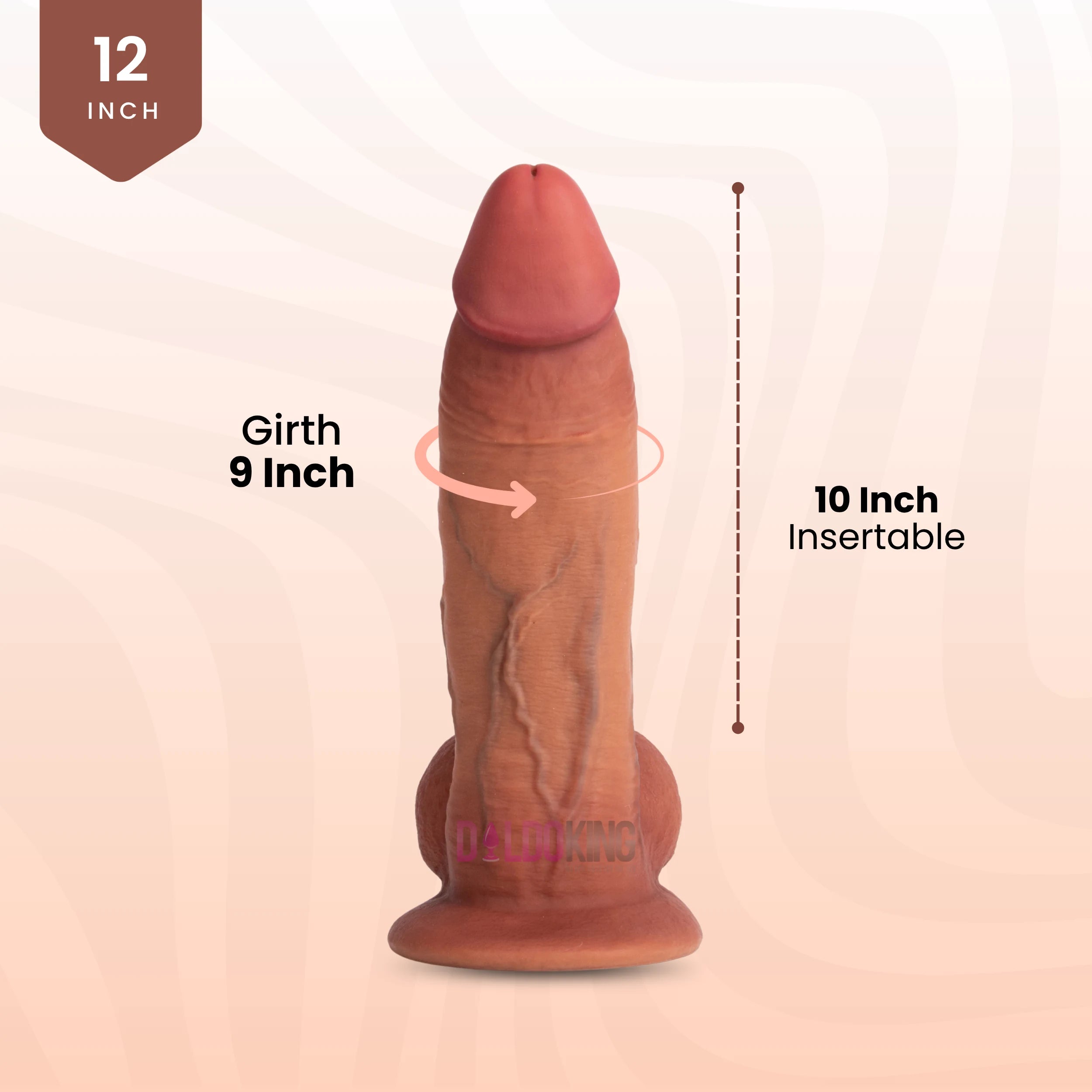 Only Fun Realistic Dildo 12 inch