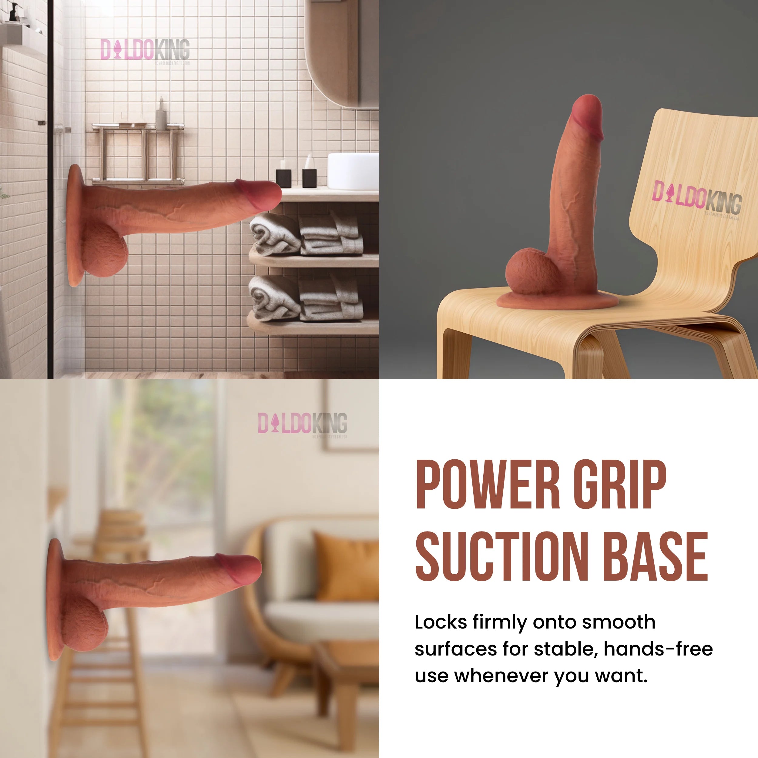 Only Fun Realistic Dildo 9 inch