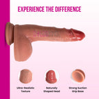 Realistic Dildo - 8 Inch